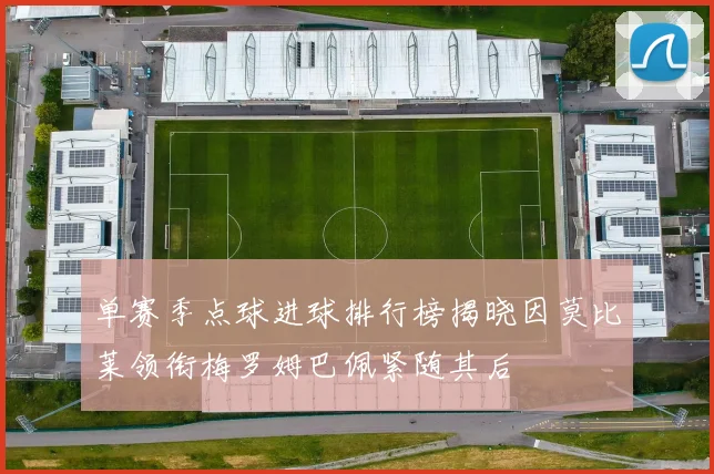 单赛季点球进球排行榜揭晓因莫比莱领衔梅罗姆巴佩紧随其后
